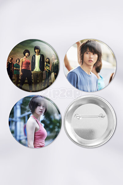 ZipZap Set de insignă cu buton cu ace pentru decorarea genți de mână din seri...