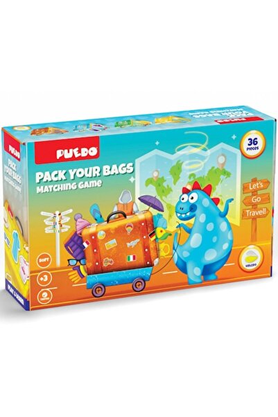 PUEDO Παιχνίδι - Ετοιμάστε τις βαλίτσες σας, 36 τεμάχια