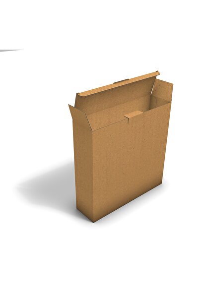 Fark Kutu Ondüle 35x9,5x34,5 cm Testliner E-Ticaret Kargo Gönderi Kutusu 25 Adet