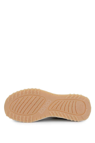 Tamer Tanca Kadın Hakiki Deri Bej Süet Sneakers & Spor Ayakkabı