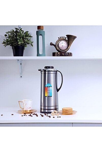 ROYALFORD RF5290 1.6L Vacuum Thermal Flask - Stainless Steel, Silver