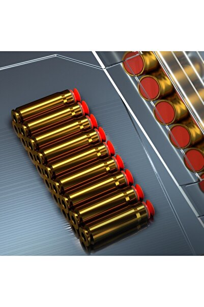 dalip Ultrarealistic Chameleon Toy Gun with Scope, 20 Foam Projectiles, 10 Cartridges, 80 cm, 8+, G