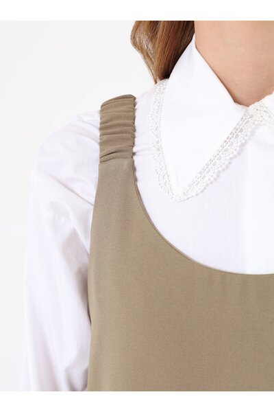 Benin Φόρεμα Χιτζάμπ - Χακί -