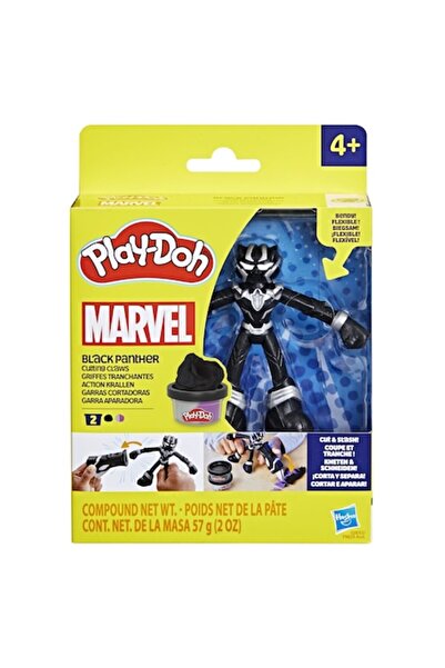 Hasbro Play-Doh Marvel Set - Black Panther, with figurine, 10 cm