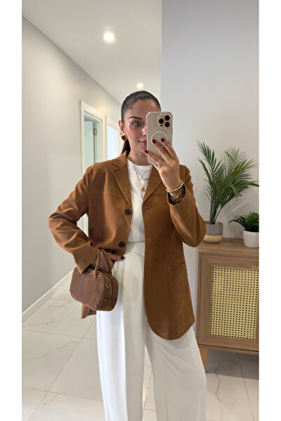 BİRCANÇİL Μπουφάν από καστόρι με κουμπιά Oswey