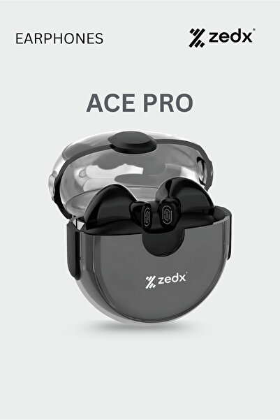ZEDX سماعات أذن لاسلكية ACEPRO - ENC، نطاق اتصال 13 مترًا، تحكم باللمس