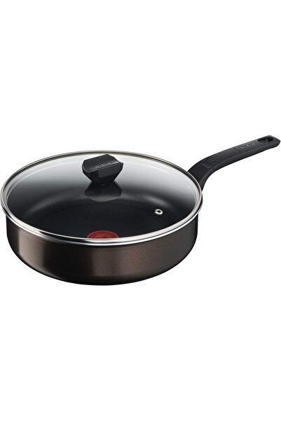 TEFAL Easy Cook & Clean Non-Stick Sauté Pan with Lid, 26 cm (B5543302)
