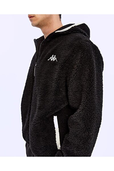 Kappa Mesa Sherpa Erkek Siyah Regular Fit Sherpa