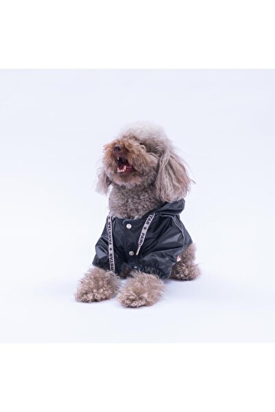 Pawstar Black Pluvia V25 Dog Coat Dog Raincoat Dog Clothing Dog Dress