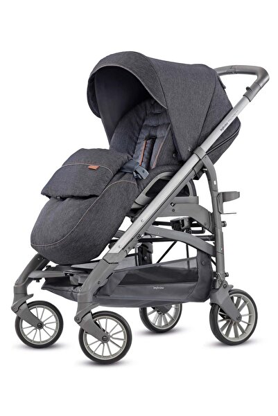 Inglesina مجموعة عربة الأطفال تريولوجي | طيّ بيد واحدة، مقعد قابل للعكس، قيادة سلسة وراحة فائقة