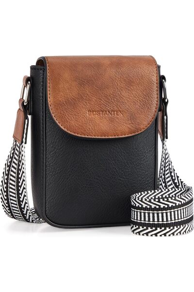 BOSTANTEN Womens Crossbody Purse Leather Cell Phone Bag Small Shoulder Handbags