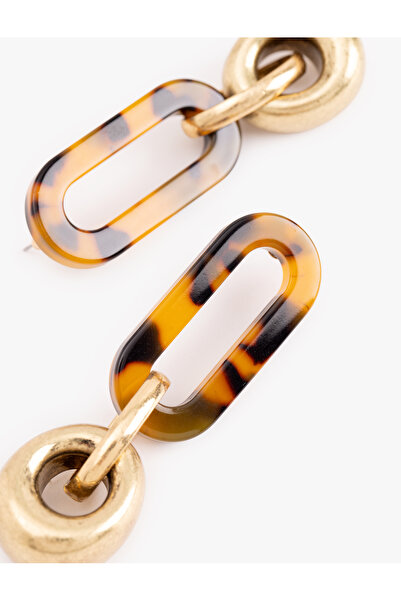 Koton Büyük Boy Sallantılı Oval Küpe