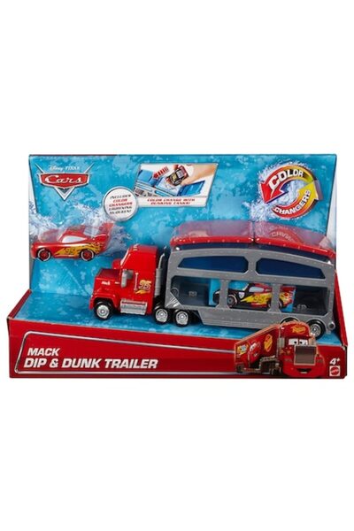 DİSNEY CARS Set de joaca - Mack Dip & Dunk Trailer Play