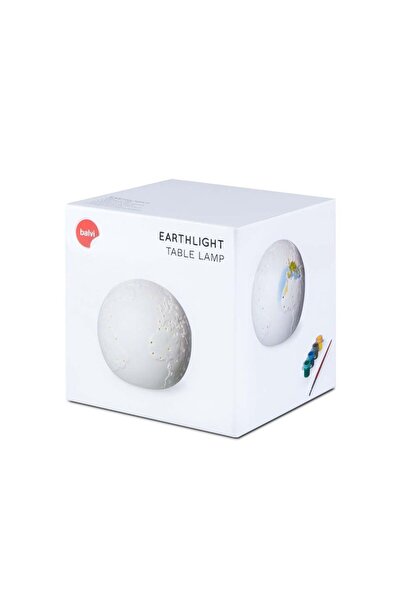Balvı Set de obiecte decorative pentru lămpi glob, 3 LED-uri, 2 x AA, 13 x 14 x 14 cm, 6 buc., ceramică