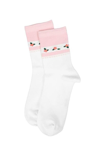 Bolero Women's Premium Stitch-Free Bamboo Hoop Socks Ecru