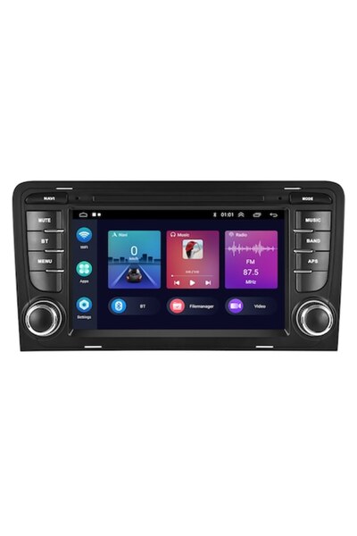 ArisNavi 7" Android Navigation 2GB RAM CarPlay Android Auto for Audi A3/S3 2003-2013