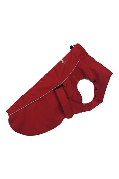 RedDingo Haină de ploaie pentru câini Red Dingo Perfect Fit Roșu 30 cm