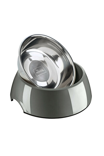 Hunter Dog Feeder Grey 350 ml Stainless steel