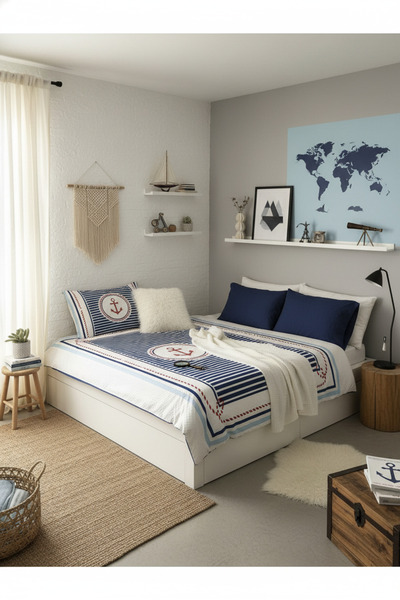 milroma Marine Anka Children's Pique Set