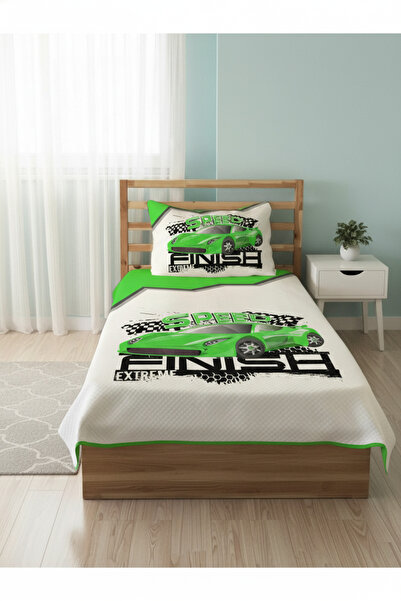 milroma Fast Car Designed Children's Pique Set