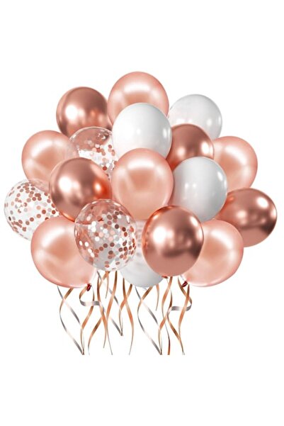 NEW HUAAO Set Baloane, confetti aur roz, 30,48cm