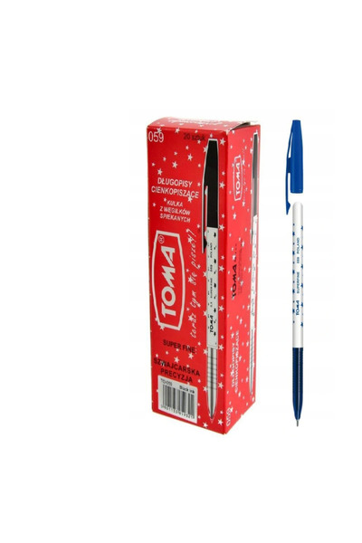 Other Pix cu bilă TOMA EXTRAFIN TO-059 Albastru 20 bucăți