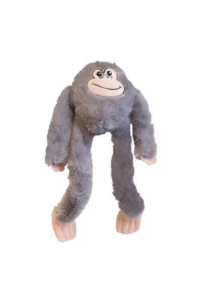 Gloria Soft toy for dogs Iwazaru 11 x 44 x 45 cm Monkey Grey