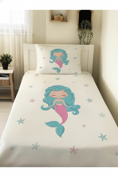 milroma Mermaid Children's Pique Set