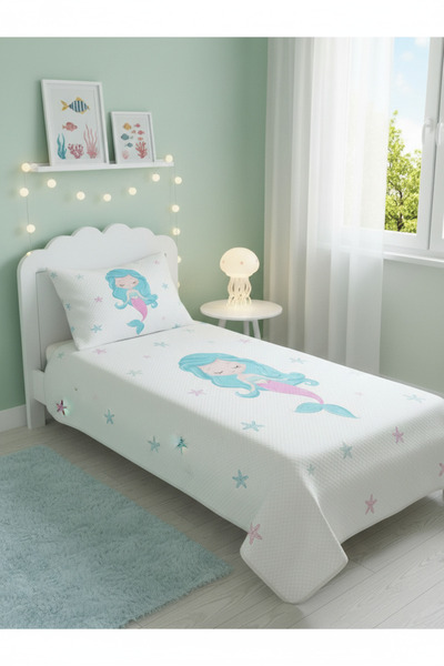milroma Mermaid Children's Pique Set