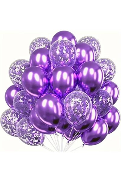 OEM Classic Balloon Set, 30 pieces, Purple, Party Accessory