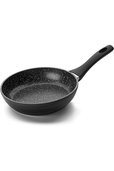 iBiLi Natura Frying Pan 440016, Black, 16 cm, Aluminum