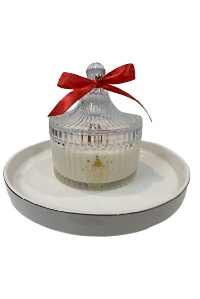 OEM 100% soy wax scented candle – Christmas (Fir and Citrus), Wooden wick, 220 g