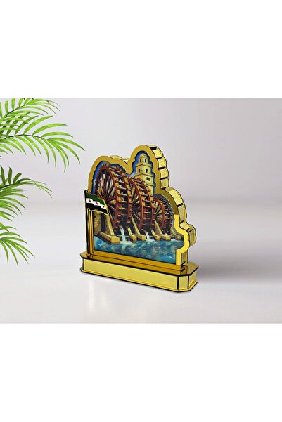 LAZORİAE Luxury Model with Illumination and Revolution Flag for Each Syrian P...