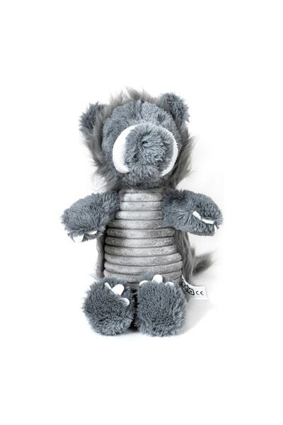Gloria Dog toy 20 x 35 cm Grey Monster Polyester polypropylene