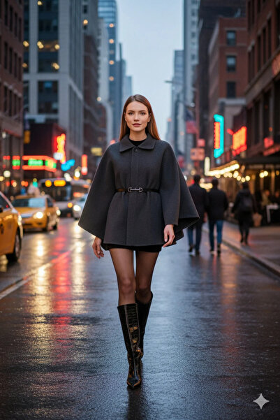 beeke Anthracite New Oversized New Season Comfortable Modern Stylish Combination-2