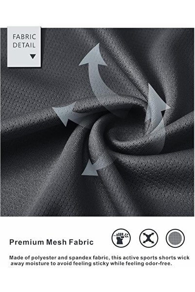 OEM Men's sports shorts, gray S