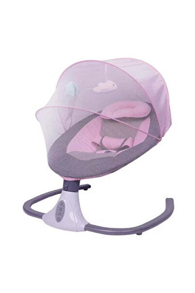 OEM Balansoar electric pentru bebelusi cu telecomanda, roz