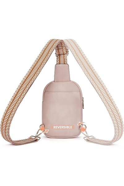 BOSTANTEN Sling Bag Women Leather CrossBody Purse Small Sling Bags for Women Fanny Pack Travel