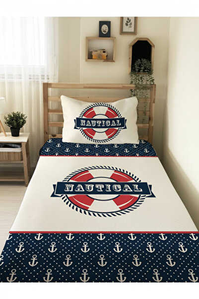 milroma Nautical Patterned Children's Pique Set