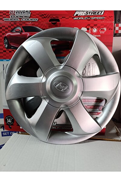 Hyundai 14 inç "Hyundai Accent Era Getz araçlara uyumlu Jant kapağı Takımı 4 ...