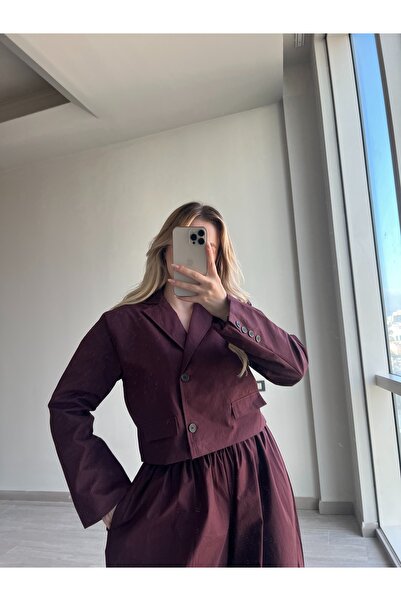 ForOus Short Trench Coat Shalwar Pants Suit