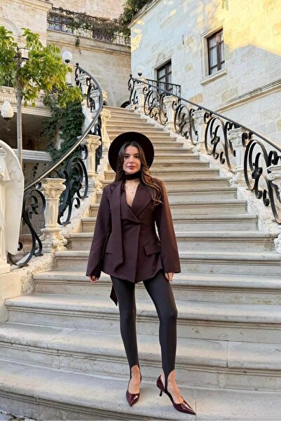 Gizem Ecemiş Katanya Acı Kahve Füzo Toparlayıcı Tayt