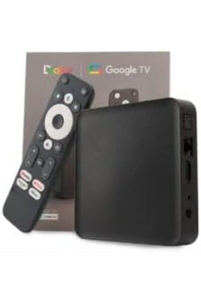Dcolor® DCOLOR GD2 4K Google TV Box with Chromecast and Google Assistant Built-in