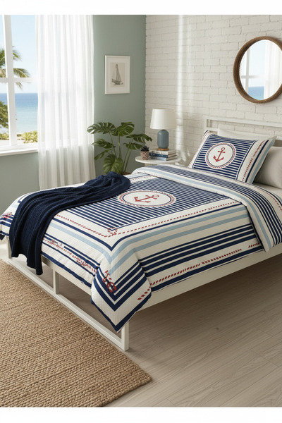 milroma Marine Anka Children's Pique Set