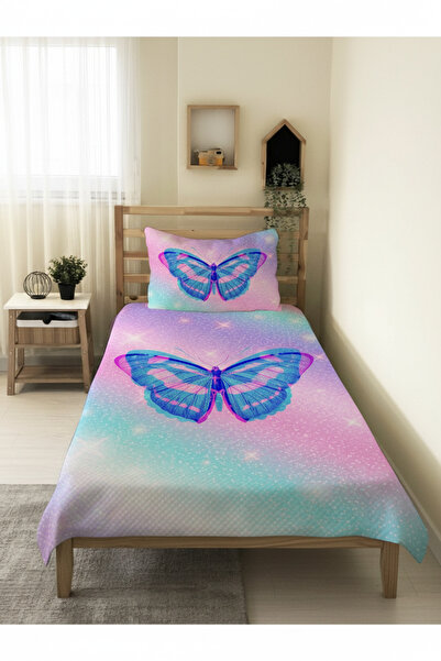 milroma Colorful Butterfly Patterned Children's Pique Set