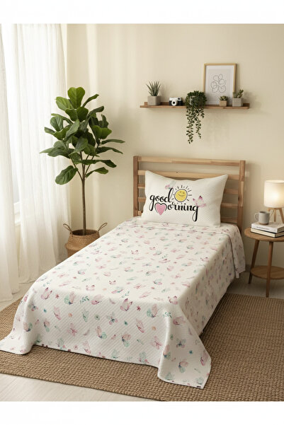 milroma Butterfly Patterned Children's Pique Set