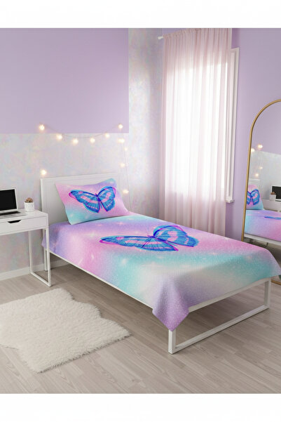 milroma Colorful Butterfly Patterned Children's Pique Set