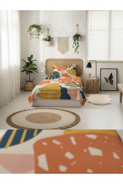 milroma Colorful Nature Patterned Children's Pique