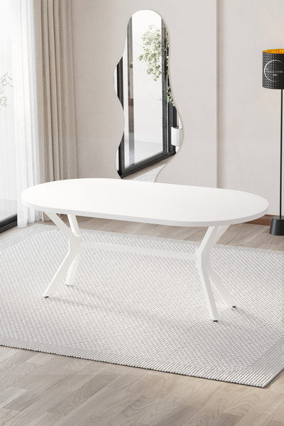 BY ORHAN GÜZEL CASSE MUTFAK MASASI OVAL