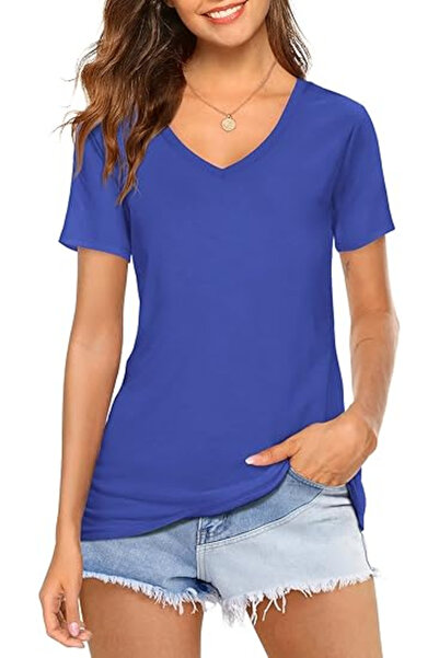 OEM Women's summer T-shirt, blue S